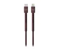 Fresh 'n Rebel USB-C do Lightning 2m Deep mauve