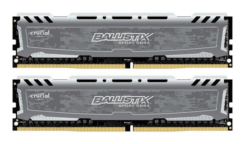 Pamięć RAM Crucial DDR4 8GB (2 x 4GB) 2400 CL16 Ballistix Sport LT