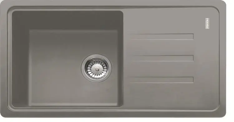 Zlewozmywak Franke Bliss BSG 611-78 Granitowy Kamienny szary