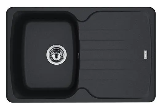 Zlewozmywak Franke Antea AZG 611-78 Granitowy Czarny mat