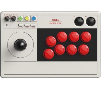 Kontroler 8BitDo Arcade Stick do PC, Nintendo Switch Bezprzewodowy/Przewodowy