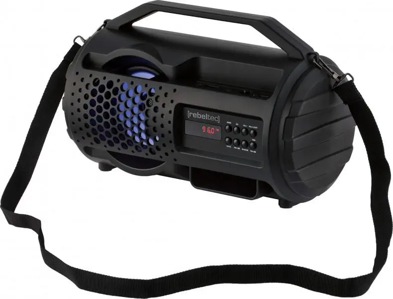 Głośnik Bluetooth Rebeltec CORFU 12W Radio FM Czarny