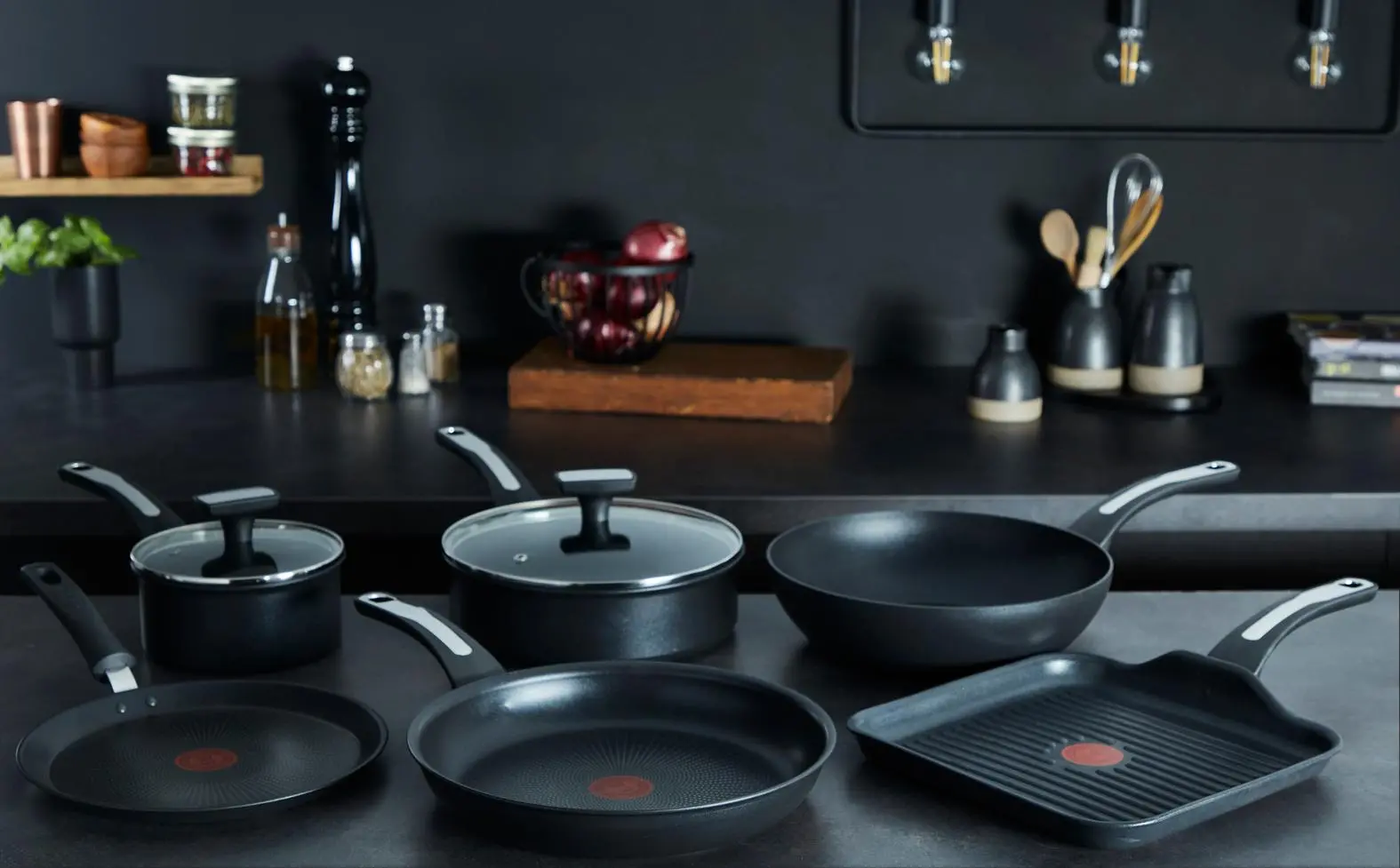 Patelnia Tefal Selection G2840673 Indukcja Titanium 28cm