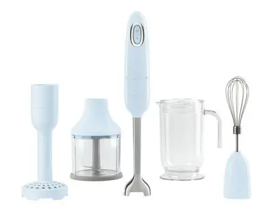 Blender Smeg HBF22PBEU 700W Rozdrabniacz Końcówka do puree Końcówka do ubijania