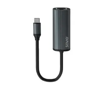 Adapter Savio AK-56 USB-C do RJ-45