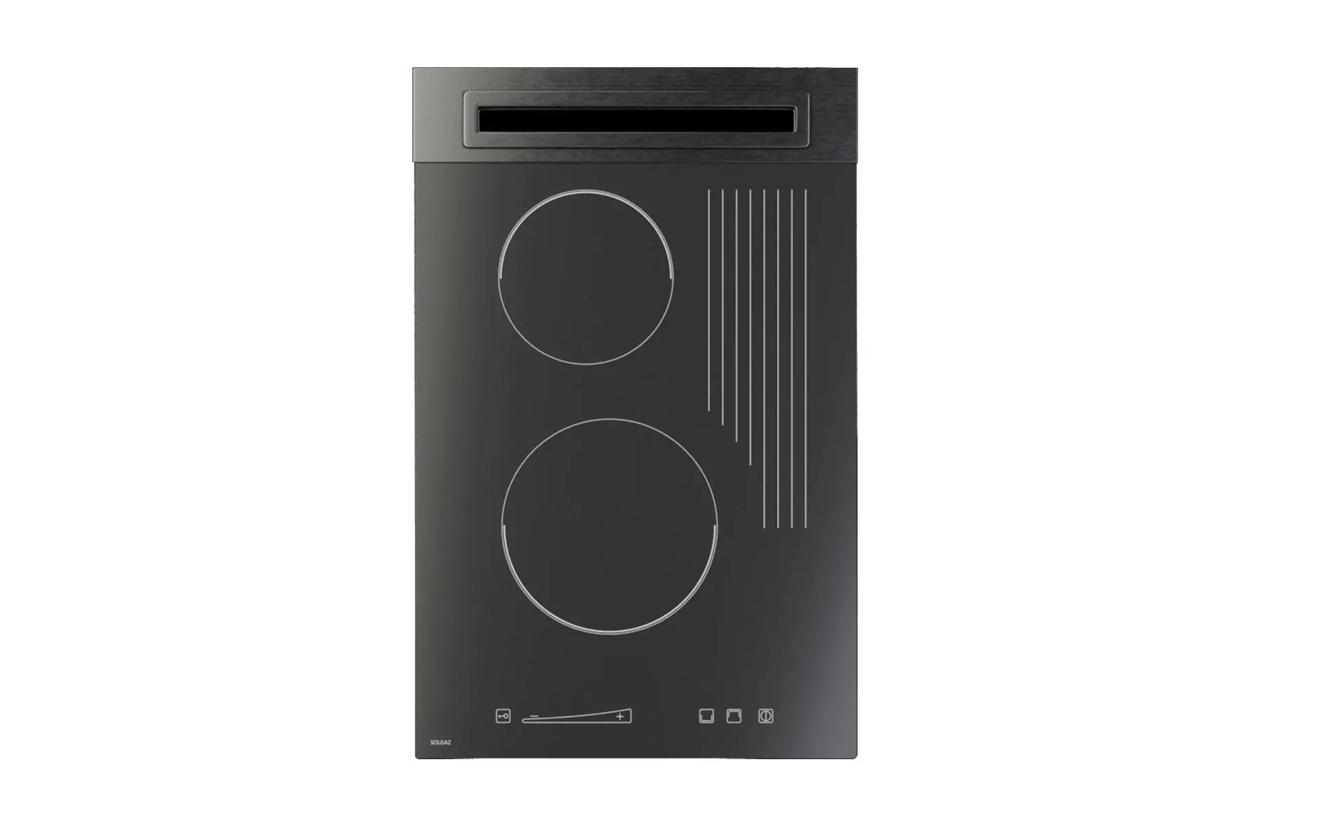 Płyta gazowa Solgaz Optimex 2+1 G20 33cm