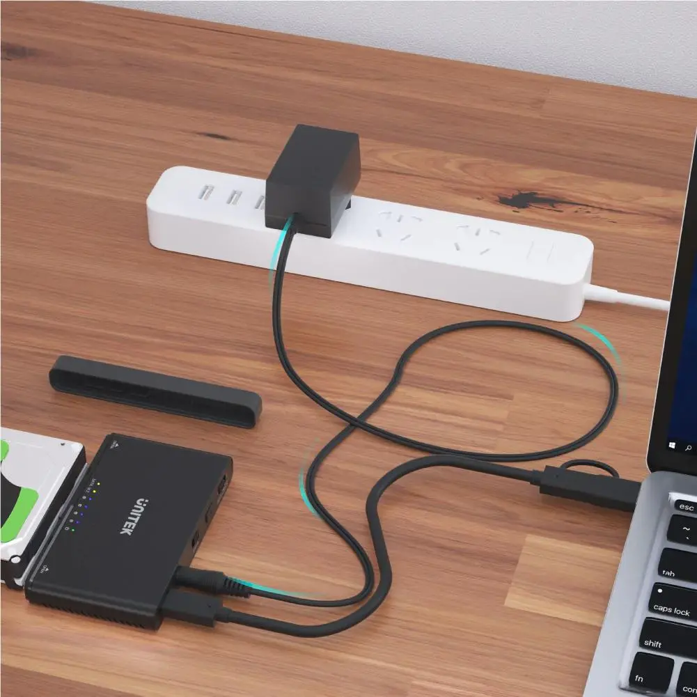 Adapter Unitek S1222A Czarny