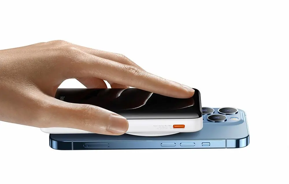 Powerbank Baseus PPCX000202 Magnetic Bracket 10000mAh 20W Biały