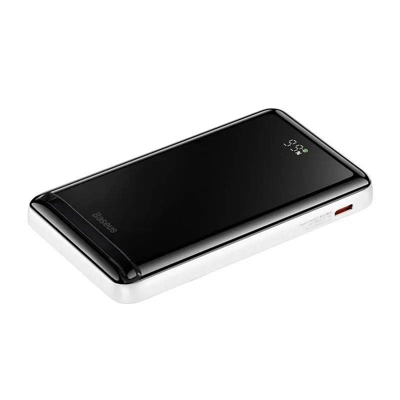 Powerbank Baseus PPCX000202 Magnetic Bracket 10000mAh 20W Biały
