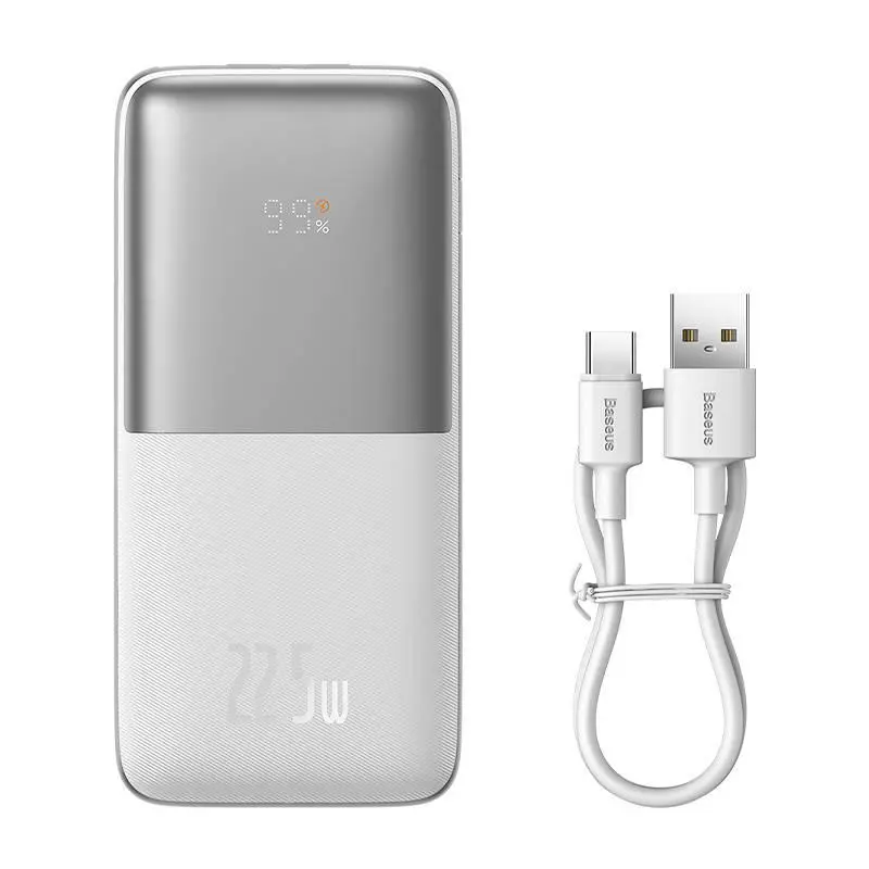 Powerbank Baseus PPBD040002 Bipow Pro 10000mAh 22,5W Biały