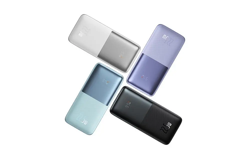 Powerbank Baseus PPBD040002 Bipow Pro 10000mAh 22,5W Biały