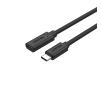 Kabel USB Unitek C14086BK USB-C 10Gbps 4K, PD 100W 1,5m Czarny
