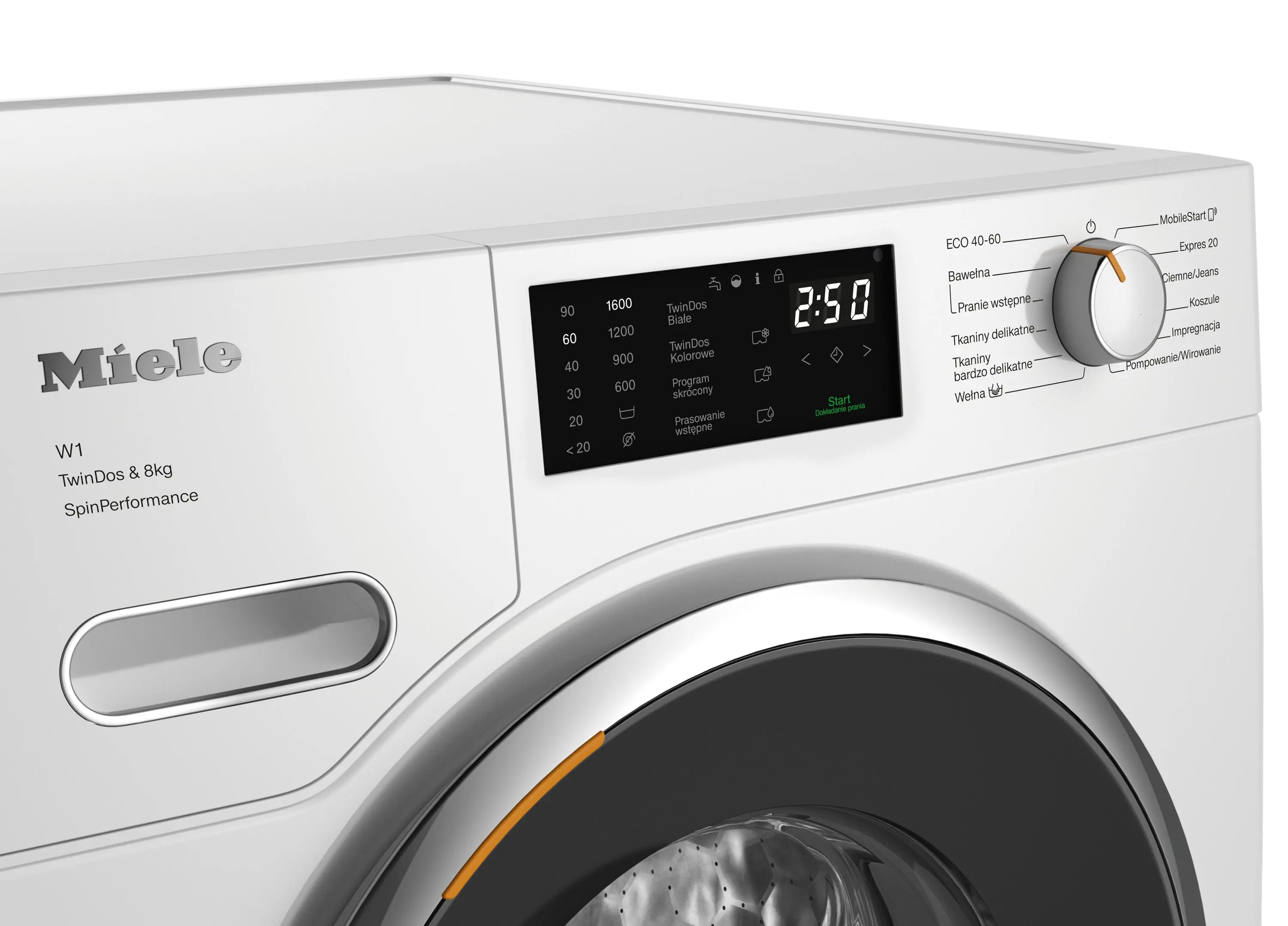 Pralka Miele WWF664 WCS 8kg 1600obr/min Zdalne sterowanie