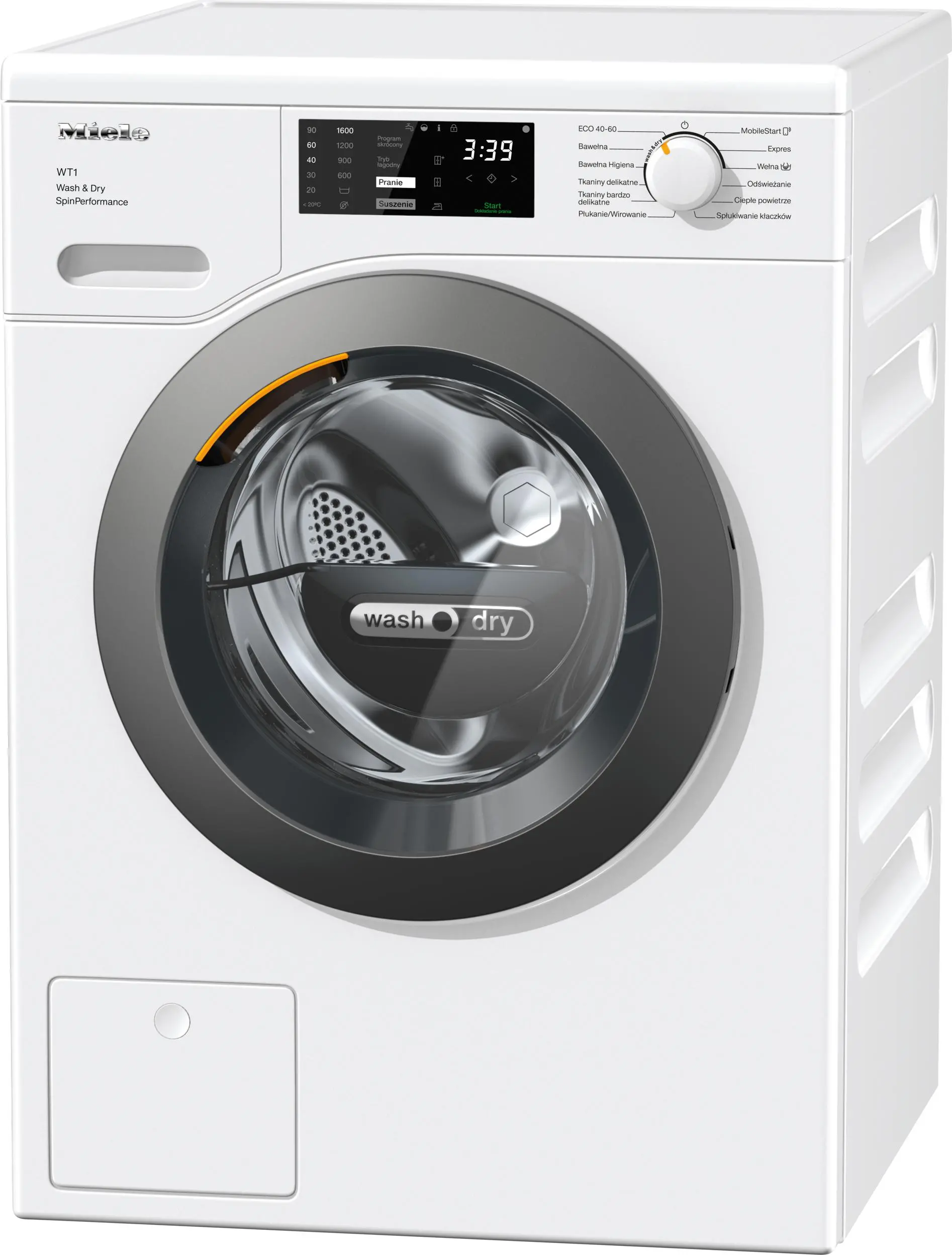 Pralko-suszarka Miele WTD280 WCS 63,7cm 8kg/5kg