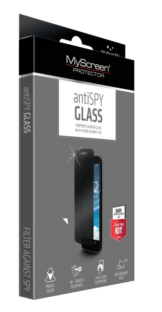 Szkło hartowane MyScreen Protector Diamond Glass AntiSPY do iPhone 13/13 Pro