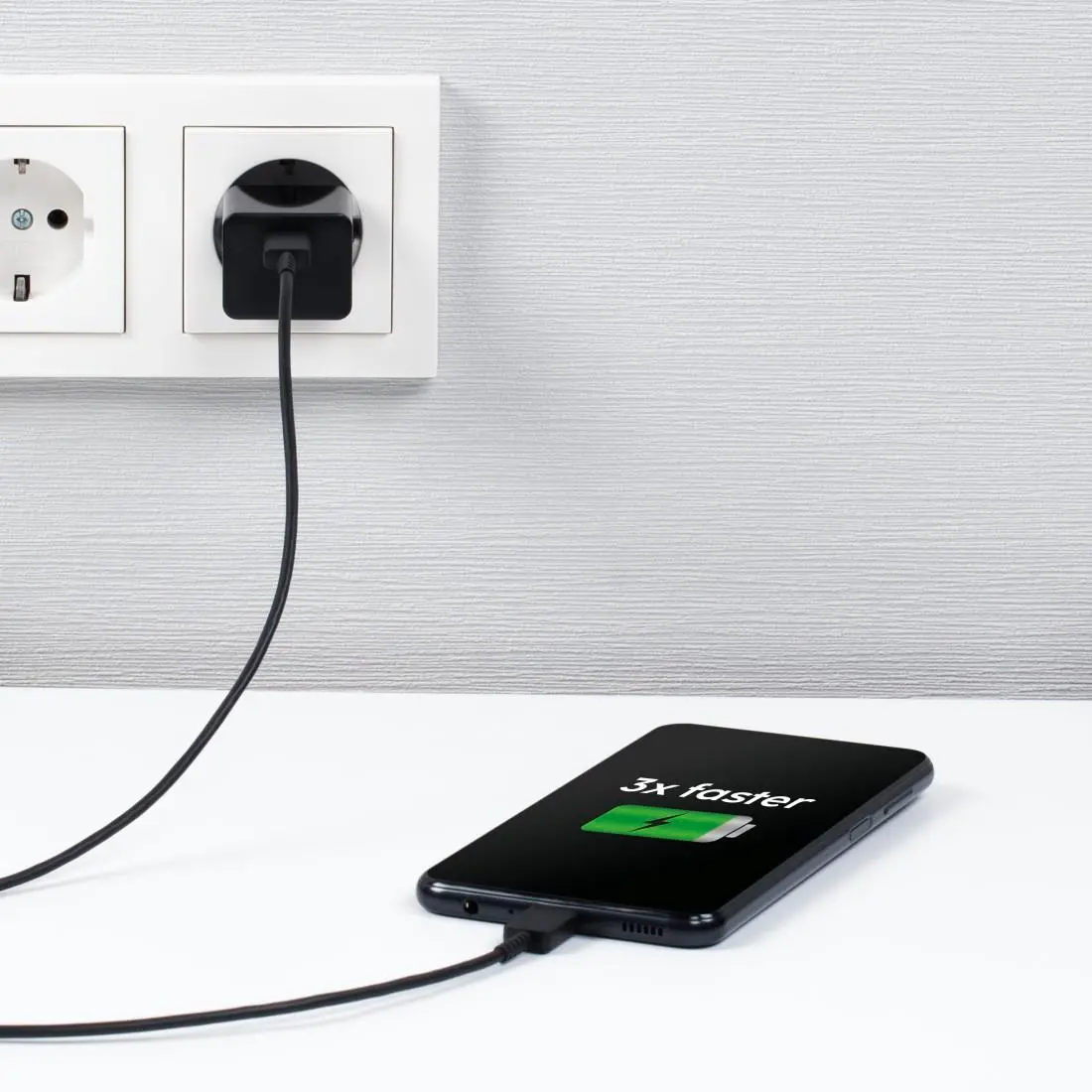 Ładowarka sieciowa Hama MINI Power Delivery /Qualcomm 25W Czarny