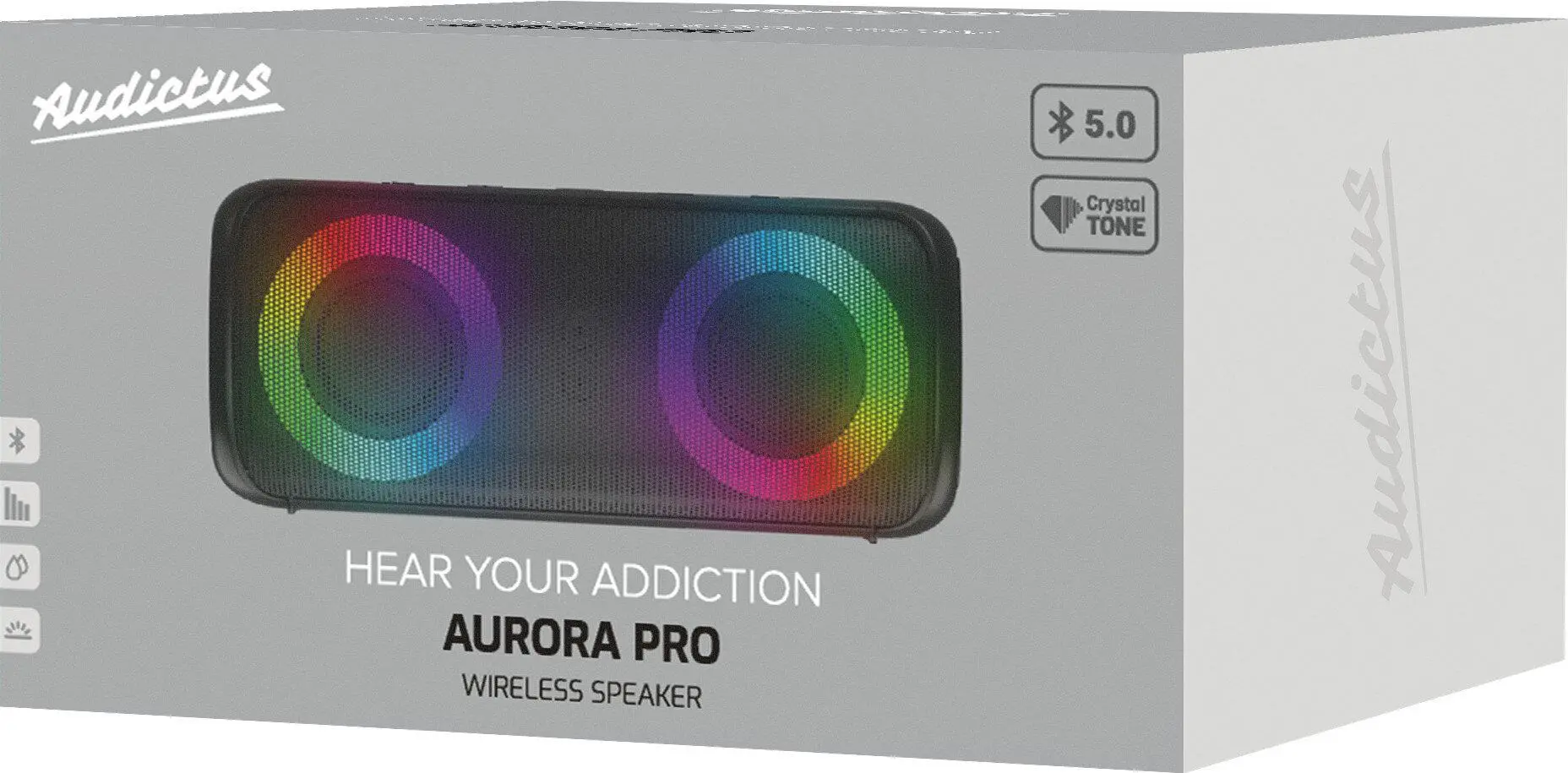 Głośnik Bluetooth Audictus Aurora Pro 20W Czarny