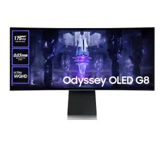 Monitor Samsung Odyssey OLED G8 S34BG850SU  34" UWQHD OLED 175Hz 0,03ms Zakrzywiony Gamingowy