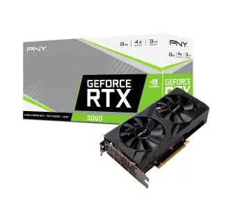 Karta graficzna PNY GeForce RTX 3050 Verto Dual Fan 8GB GDDR6 128bit