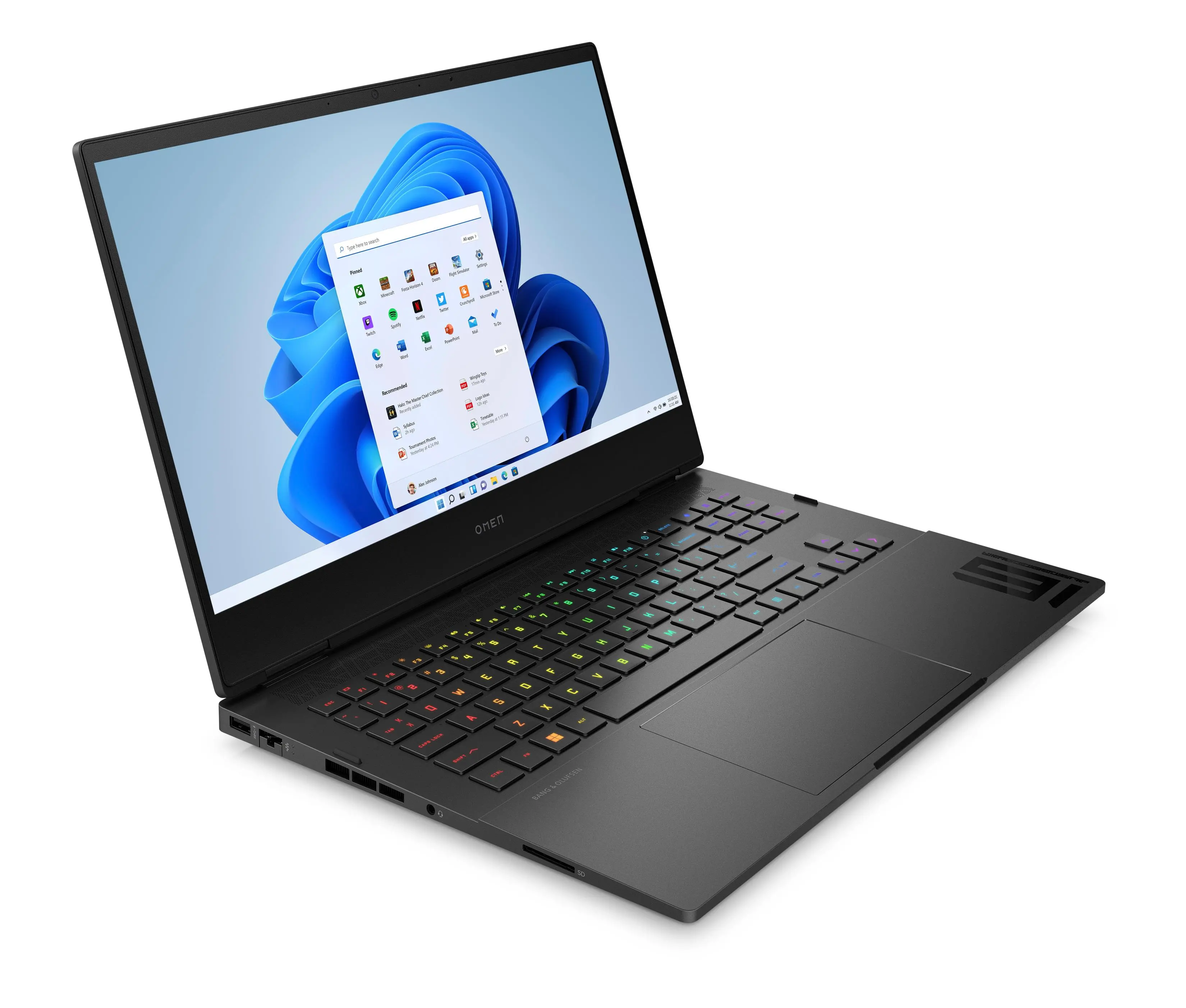 Laptop gamingowy HP OMEN 16-k0112nw 16,1'' 165Hz i7-12700H 32GB RAM 1TB Dysk SSD RTX3070Ti Win11 Czarny