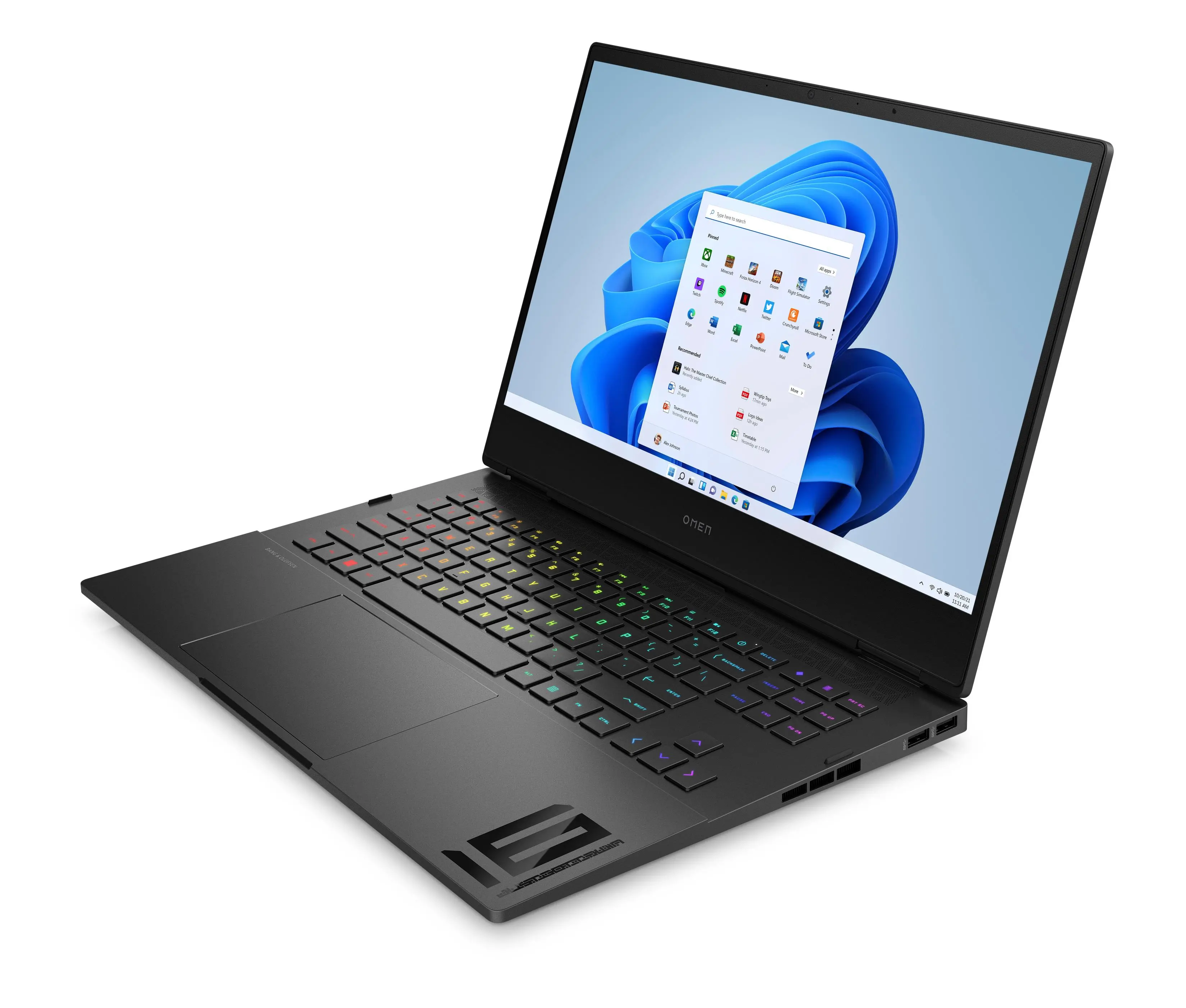 Laptop gamingowy HP OMEN 16-k0112nw 16,1'' 165Hz i7-12700H 32GB RAM 1TB Dysk SSD RTX3070Ti Win11 Czarny