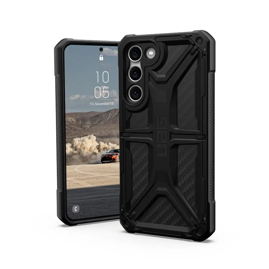 Etui UAG Monarch Case do Galaxy S23 carbon fiber