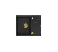 Quadron HB8210U7-G1 P2O Morgan 116 Granitowy Czarny mat/Złoty