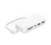 Hub USB Belkin USB-C 6w1 Multiport Hub INC011BTWH Biały