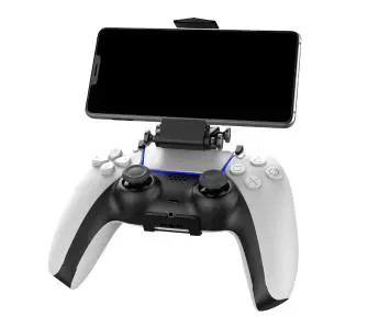 Uchwyt FroggieX FX-P5-CL-B na telefon do pada DualSense