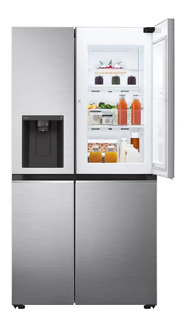 Lodówka LG GSJV71PZTE Pełny No Frost 179cm Dystrybutor wody Zdalne sterowanie Srebrny