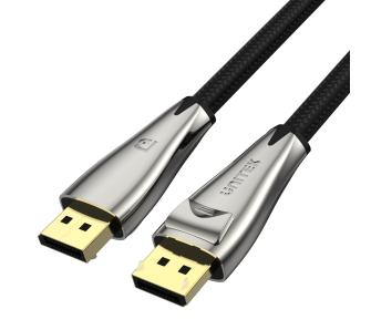 Kabel DisplayPort Unitek C1607BNI 1,5m Srebrno-szary