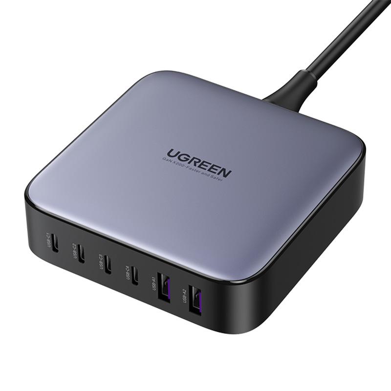 Ładowarka sieciowa UGREEN CD271 2xUSB 4xUSB-C GAN 200W
