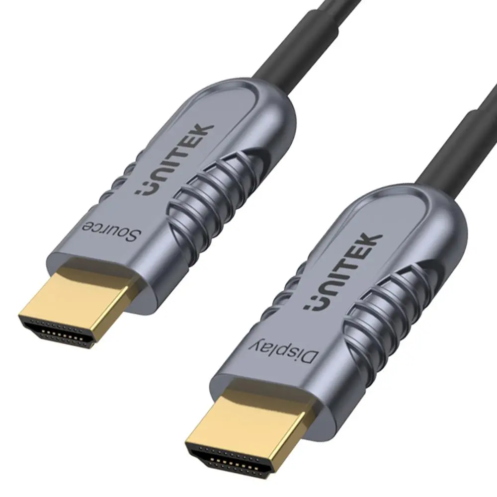 Kabel optyczny HDMI Unitek C11055DGY 80m Czarny