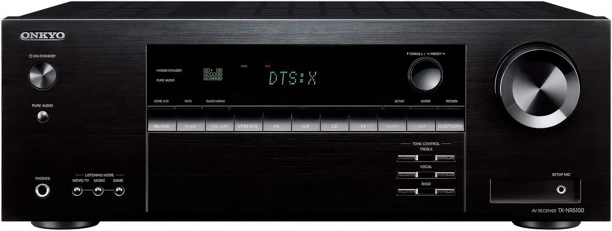 Onkyo TX-RN5100 7.2-kanałowy Dolby Atmos DTS X Wi-Fi Bluetooth AirPlay Czarny