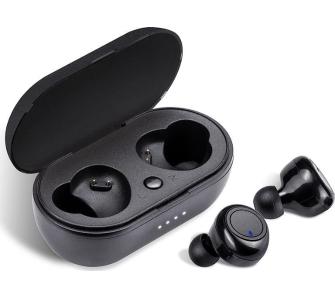 Słuchawki bezprzewodowe Tracer T1 TWS BT - dokanałowe - Bluetooth 5.0 - czarny
