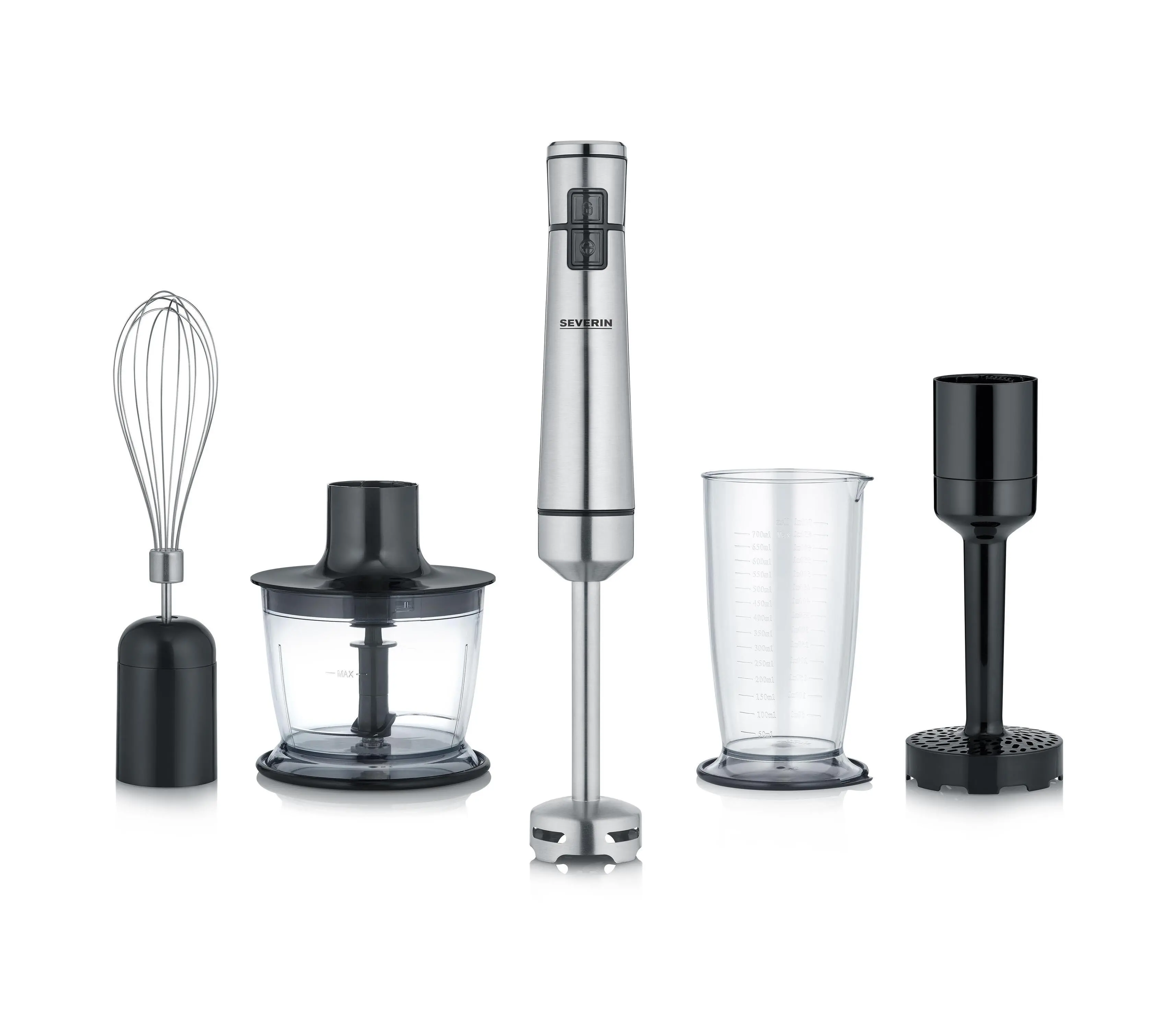 Blender Severin SM 3775 150W Rozdrabniacz Końcówka do puree Końcówka do ubijania