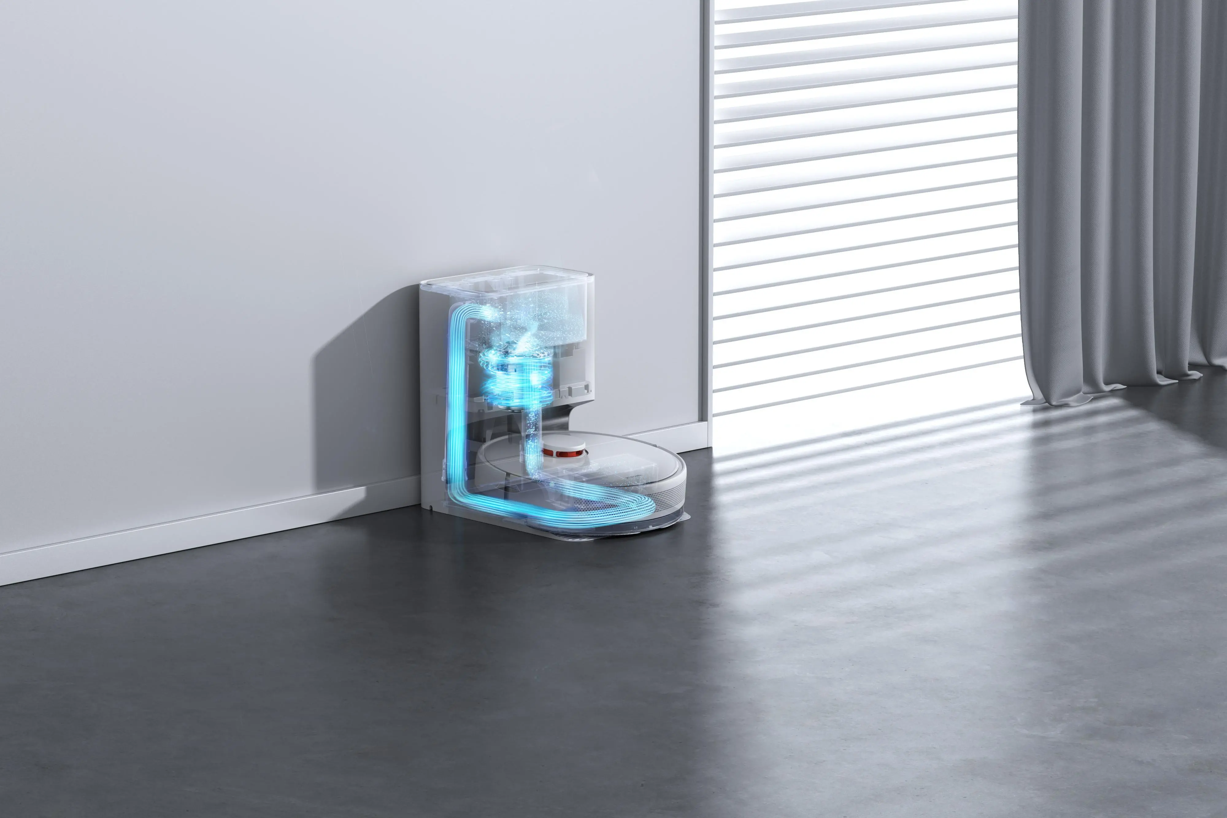Robot sprzątający Xiaomi Robot Vacuum X10 Funkcja mopowania Stacja oczyszczająca Tworzenie mapy pomieszczenia 68dB