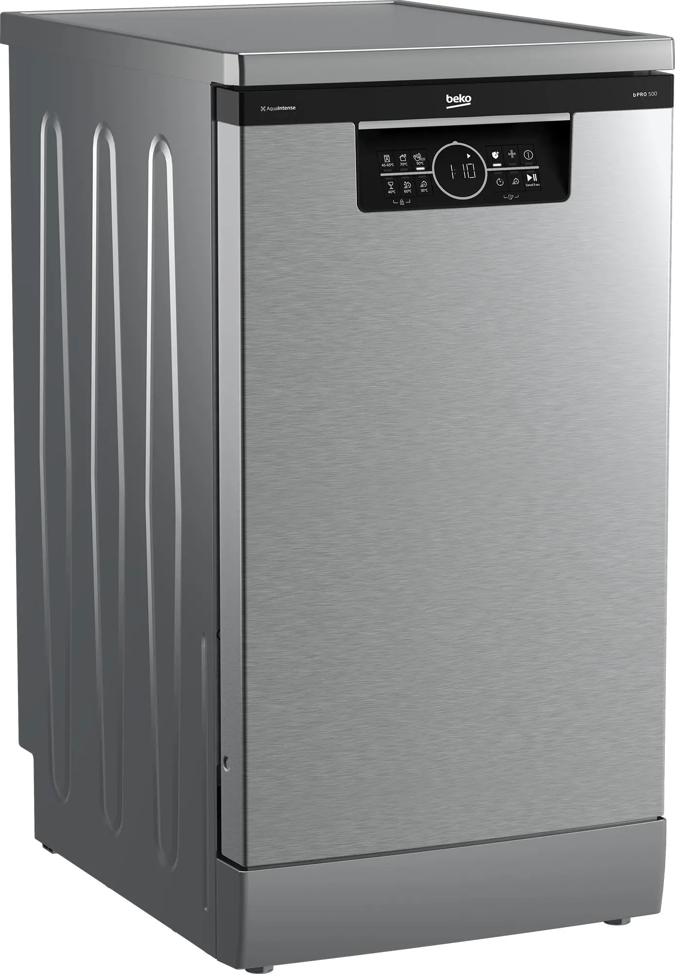 Zmywarka Beko bPro500 BDFS26042XQ 44,8cm Automatyczne otwieranie drzwi Szuflada na sztućce