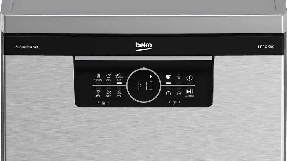 Zmywarka Beko bPro500 BDFS26042XQ 44,8cm Automatyczne otwieranie drzwi Szuflada na sztućce