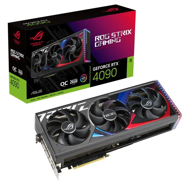 Karta graficzna ASUS ROG Strix GeForce RTX 4090 OC Edition 24GB GDDR6X 384bit DLSS 3