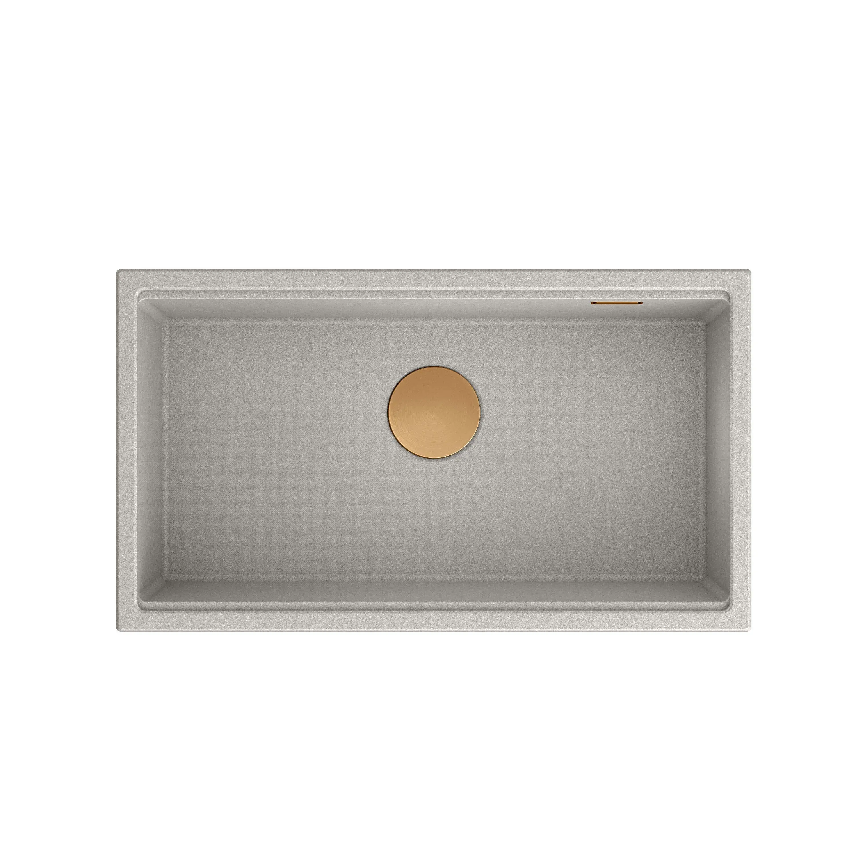 Zlewozmywak Quadron BM7643221U-GR-PVDC1 Clark 760 Granitowy Szary/Miedziany