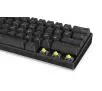 Klawiatura mechaniczna Krux Neo PRO RGB Wireless Gateron Yellow Czarny
