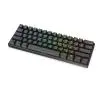 Klawiatura mechaniczna Krux Neo PRO RGB Wireless Gateron Yellow Czarny