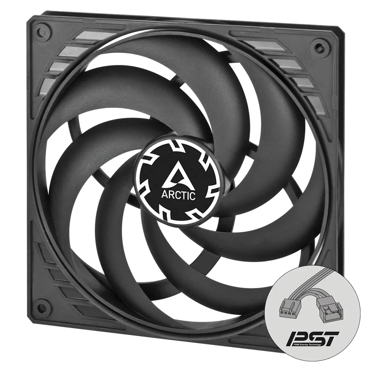 Wentylator Arctic P14 Slim PWM PST 140mm Czarny
