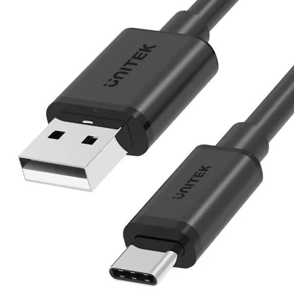 Kabel USB Unitek Y-C482BK USB-A - USB-C 2.0 1m Czarny