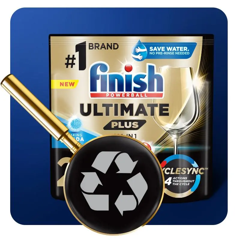 Kapsułki do zmywarki Finish Ultimate Plus All in 1 25szt.