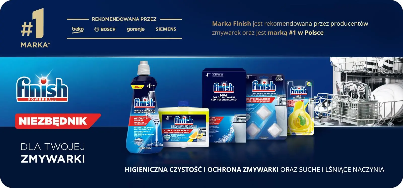 Kapsułki do zmywarki Finish Ultimate Plus All in 1 25szt.