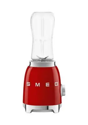 Blender kielichowy Smeg PBF01RDEU 0,6l 2 butelki