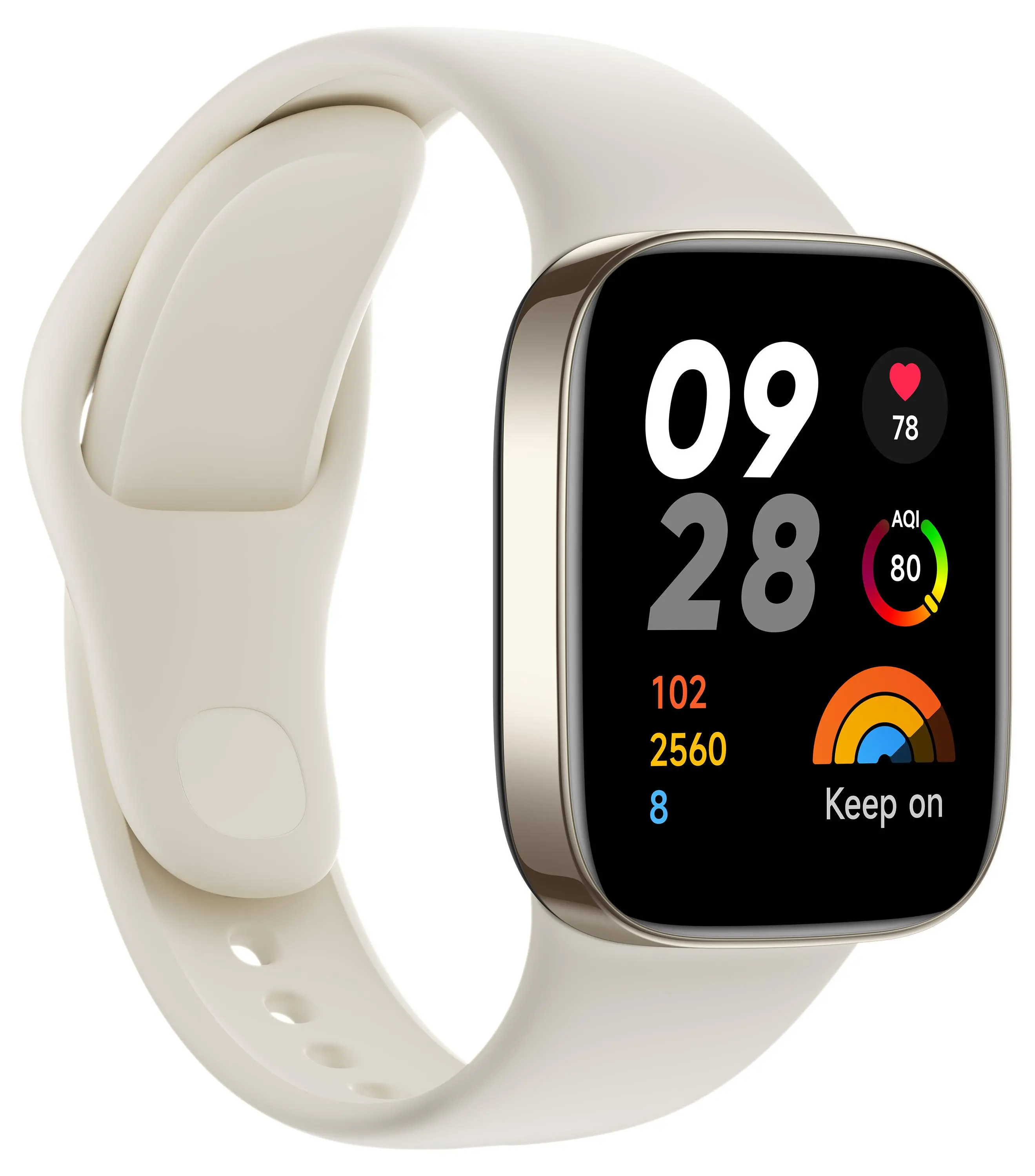Smartwatch Xiaomi Redmi Watch 3 42mm GPS Kremowy