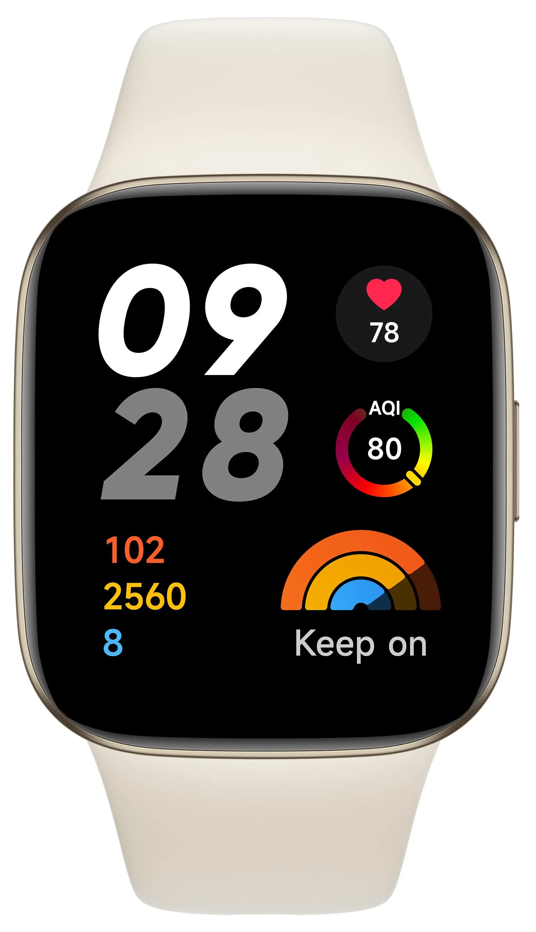 Smartwatch Xiaomi Redmi Watch 3 42mm GPS Kremowy